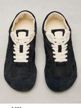 Bottega Veneta Orbit Flash suede-trimmed sneakers size 38